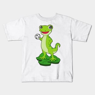 Gecko Handball player Handball Kids T-Shirt